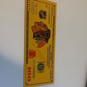Chicago Blackhawks Novelty Bill